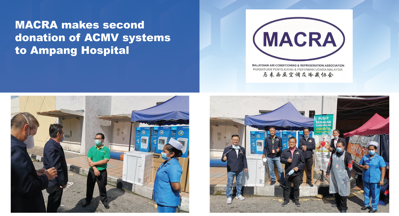 MACRA makes second donation of ACMV systems to Ampang Hospital