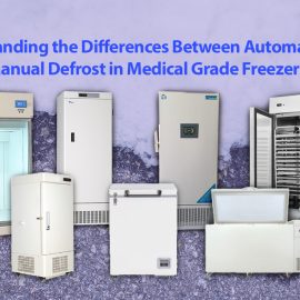 Understanding the Differences Between Automatic and Manual Defrost in Medical Grade Freezers