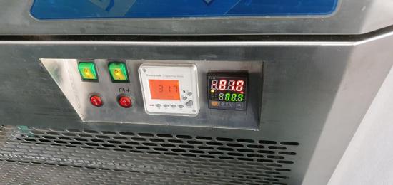 Blast Freezer running at -81 degrees Celsius